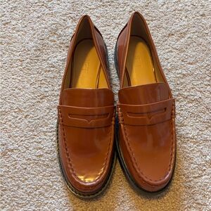 Women's LOFT Brown Loafers size 8